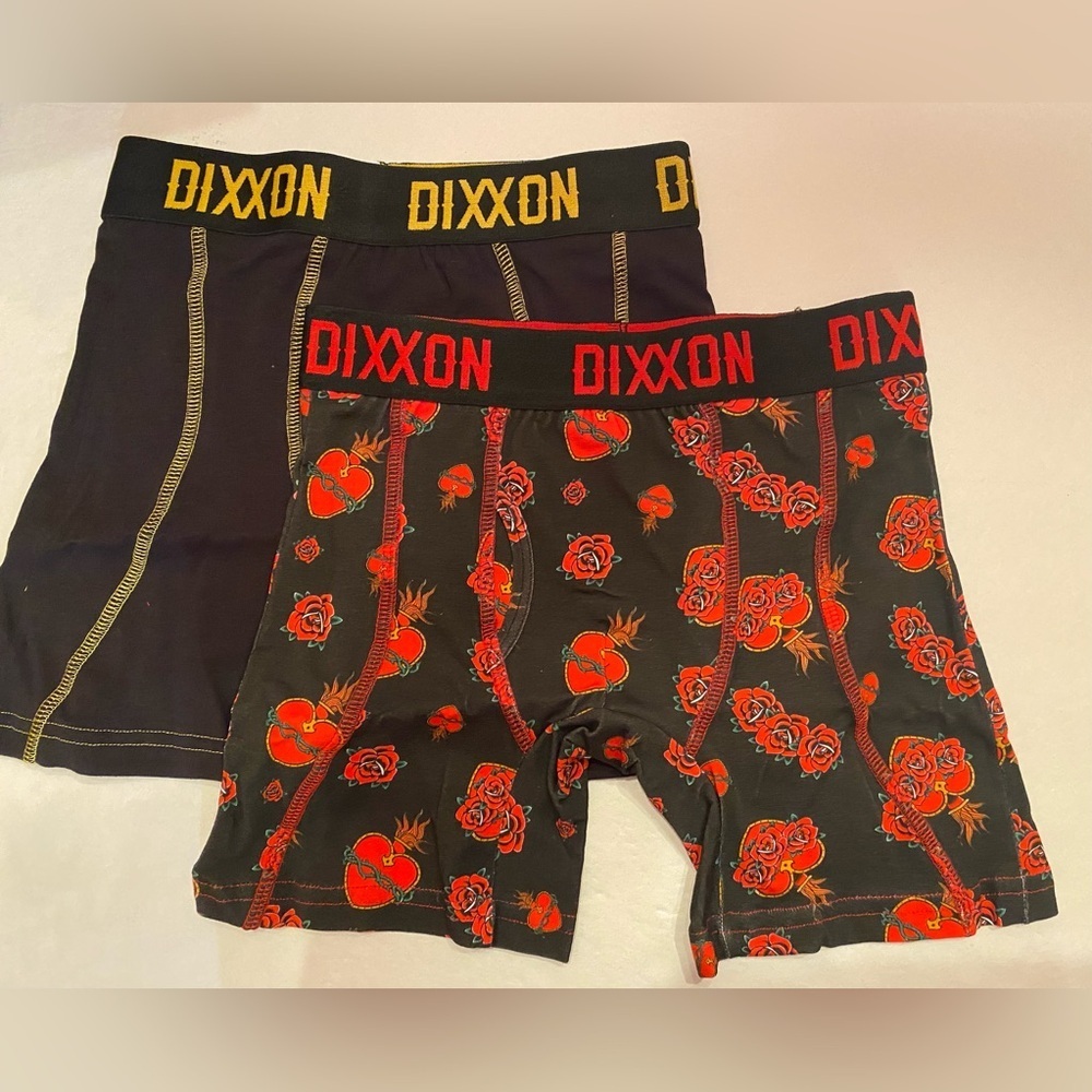 Dixxon 2-Pair Men's Boxer Briefs Size Small NEW